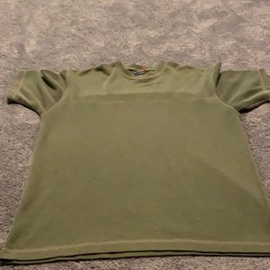 Olive green Arizona Jean co large shirt